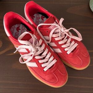 Adidas Spezial Sneakers Red/Pink Men’s size 5.5 Women’s 6.5